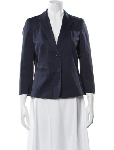 Pre-owned Max Mara Blazer In Blue