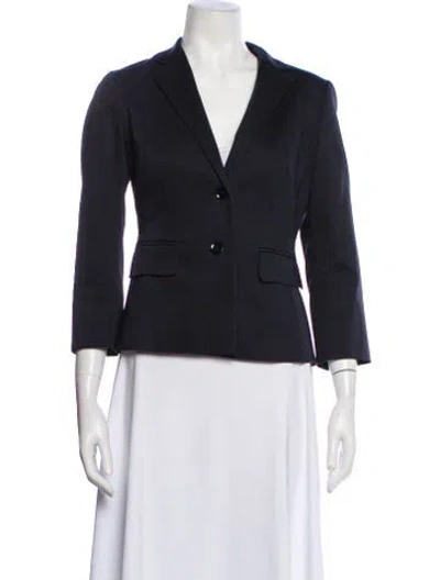 Pre-owned Max Mara Blazer In Blue