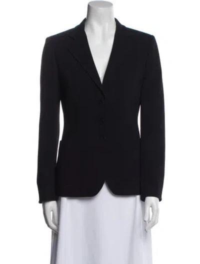 Pre-owned Max Mara Blazer In Blue