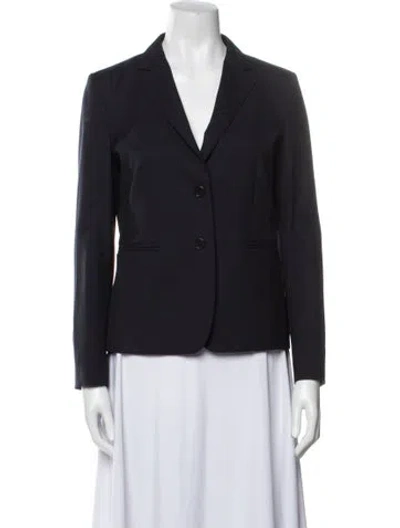 Pre-owned Max Mara Blazer In Blue