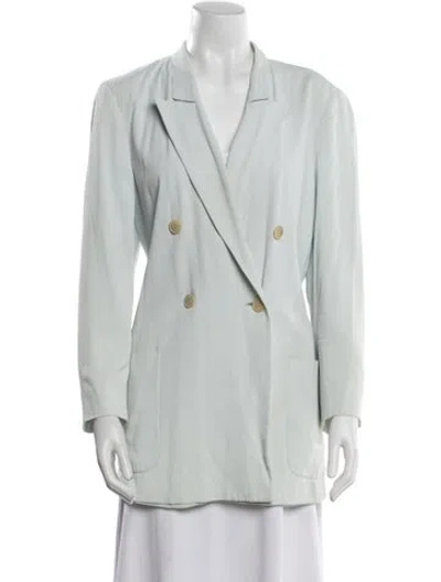 Pre-owned Max Mara Blazer In Blue