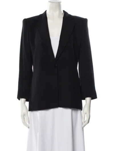 Pre-owned Max Mara Blazer In Blue