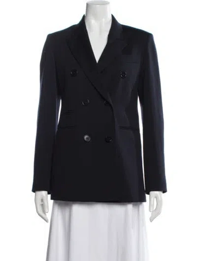 Pre-owned Max Mara Blazer In Blue