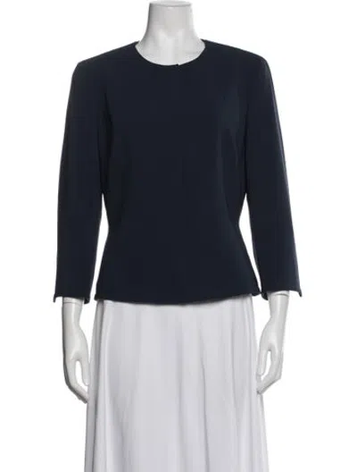 Pre-owned Max Mara Blazer In Blue