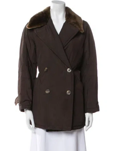 Pre-owned Max Mara Blazer In Brown