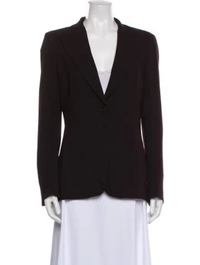 Pre-owned Max Mara Blazer In Brown