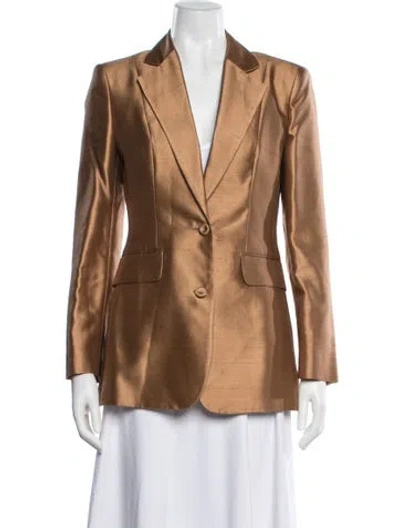 Pre-owned Max Mara Blazer In Brown