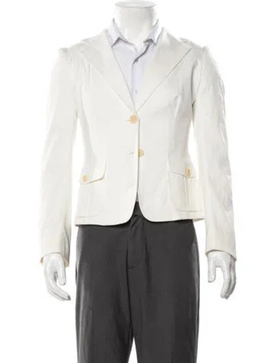 Pre-owned Max Mara Blazer In Brown/neutrals