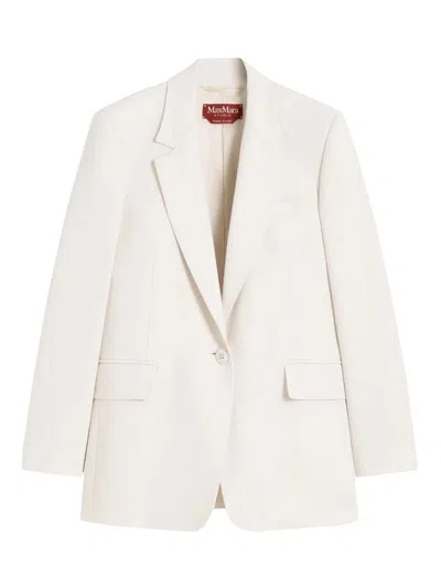 Max Mara Blazer In Cream