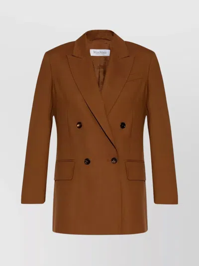 Max Mara Blazer Double-breasted Button Detailing