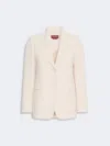 Max Mara Single-breasted Blazer In Neutral