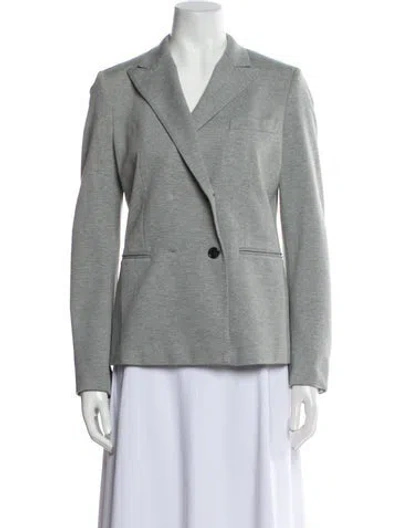 Pre-owned Max Mara Blazer In Gray