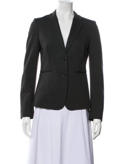 Pre-owned Max Mara Blazer In Gray