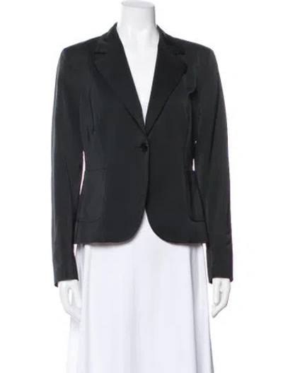 Pre-owned Max Mara Blazer In Gray