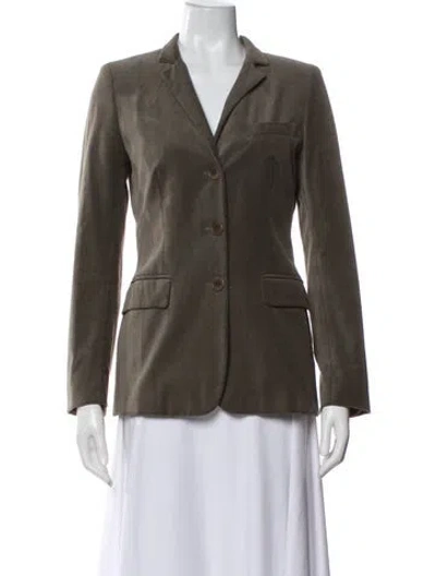 Pre-owned Max Mara Blazer In Gray
