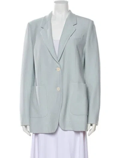 Pre-owned Max Mara Blazer In Green