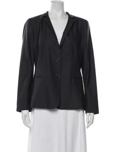 Pre-owned Max Mara Blazer In Grey