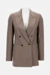 Max Mara Blazer Harald In Brown
