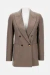 Max Mara Blazer Harald In Brown