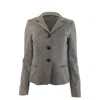 Max Mara Blazer In Grey Cashmere In Grey