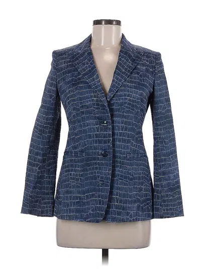 Pre-owned Max Mara Blazer Jacket In Blue