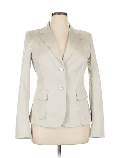 Pre-owned Max Mara Blazer Jacket In White