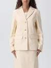 Max Mara Blazer  Leisure Woman Color Cream In Neutral