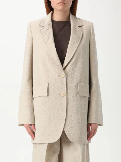 MAX MARA BLAZER MAX MARA WOMAN COLOR BEIGE,G66361022