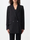 MAX MARA BLAZER MAX MARA WOMAN COLOR BLACK,F34107002