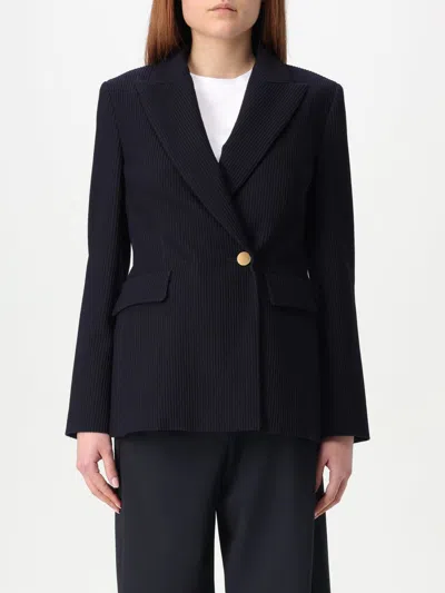 MAX MARA BLAZER MAX MARA WOMAN COLOR BLUE,G63116009