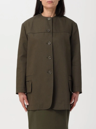 MAX MARA JACKET MAX MARA WOMAN COLOR GREEN,402439012