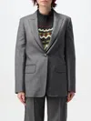 Max Mara Blazer  Woman Color Grey In Grau