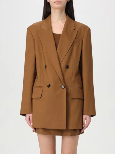 MAX MARA BLAZER MAX MARA WOMAN COLOR LEATHER,426175107