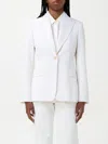 Max Mara Studio Vischio Jacket In White