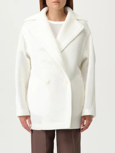 MAX MARA BLAZER MAX MARA WOMAN COLOR WHITE,H19350001