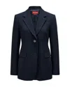 Max Mara Blazer Monopetto Linz Blu In Blue
