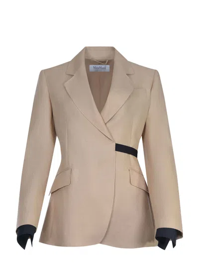 Max Mara Blazer "mxsfionda" In Brown