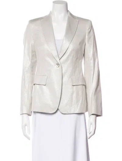 Pre-owned Max Mara Blazer In Neutral