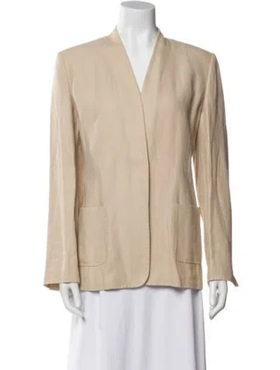 Pre-owned Max Mara Blazer In Neutral