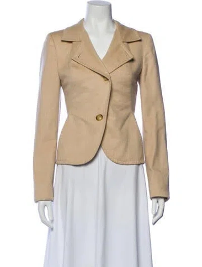 Pre-owned Max Mara Blazer In Neutral