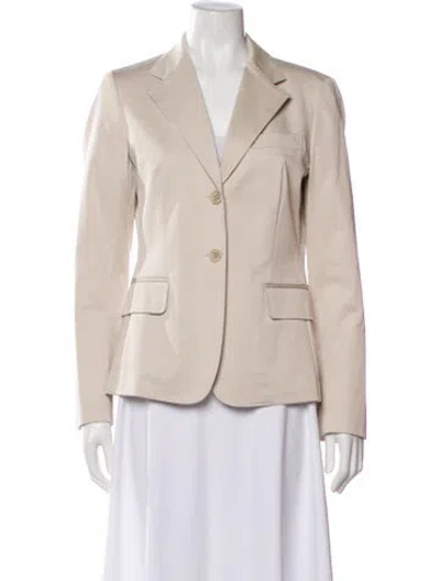 Pre-owned Max Mara Blazer In Neutral