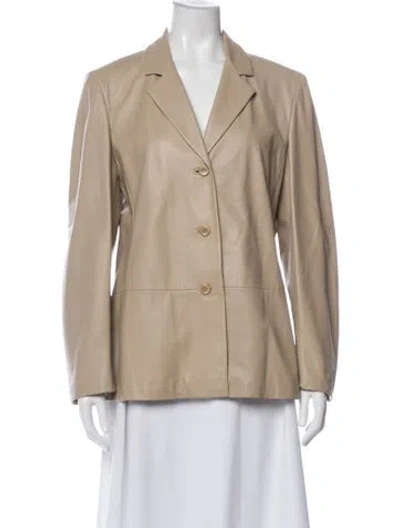Pre-owned Max Mara Blazer In Neutral