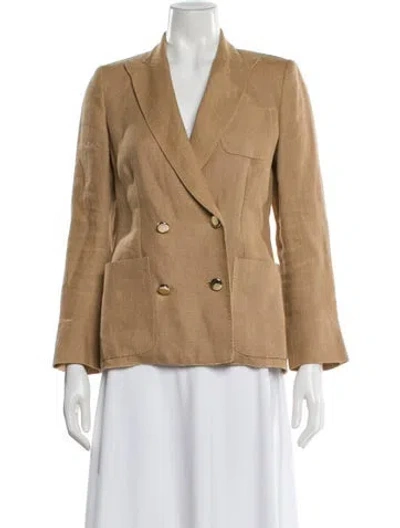 Pre-owned Max Mara Blazer In Neutral