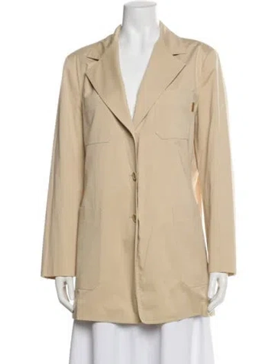 Pre-owned Max Mara Blazer In Neutral