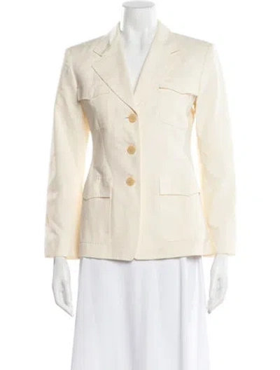 Pre-owned Max Mara Blazer In Neutral