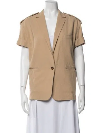 Pre-owned Max Mara Blazer In Neutrals