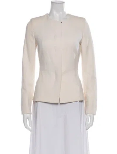 Pre-owned Max Mara Blazer In Neutrals