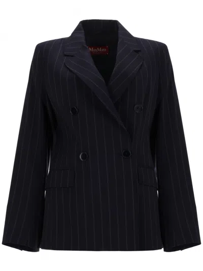 Max Mara Blazer "onagro" In Blue