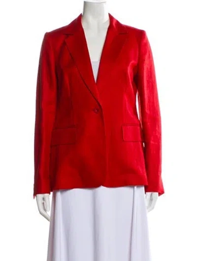 Pre-owned Max Mara Blazer In Orange