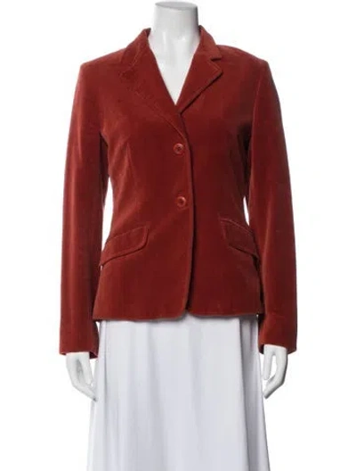 Pre-owned Max Mara Blazer In Orange